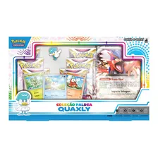 Pokémon Cartas Box Coleção Paldea Quaxly - Copag Foto mini 1