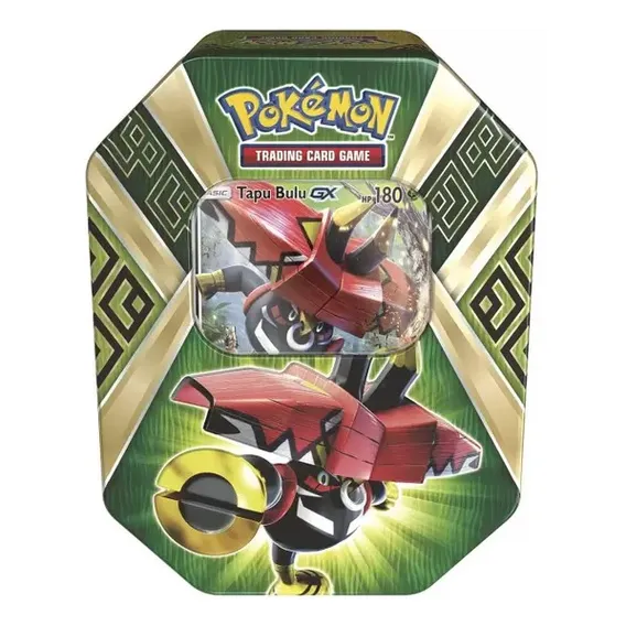 Pokemon Lata Porta Cards Guardioes Das Ilhas Tapu Bulu Gx Idioma Português Foto 1