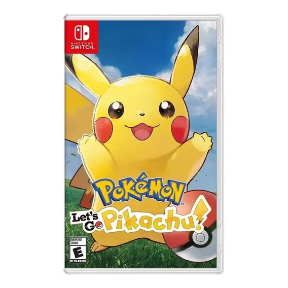 Pokemon Lets Go Pikachu Switch Midia Fisica Pokemon Lets Go Pikachu Standard Edition Nintendo Switch Físico Foto 1