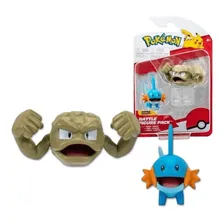 Pokémon - Pacote Figuras Mudkip + Geodude Foto mini 1
