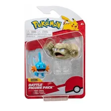 Pokémon - Pacote Figuras Mudkip + Geodude Foto mini 2
