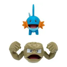 Pokémon - Pacote Figuras Mudkip + Geodude Foto mini 3