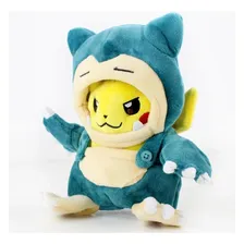 Pokémon Pikachu Cosplay Snorlax Plush Foto mini  3