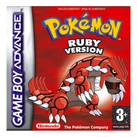 Pokémon Ruby Standard Edition Nintendo Game Boy Advance Físico Foto 1