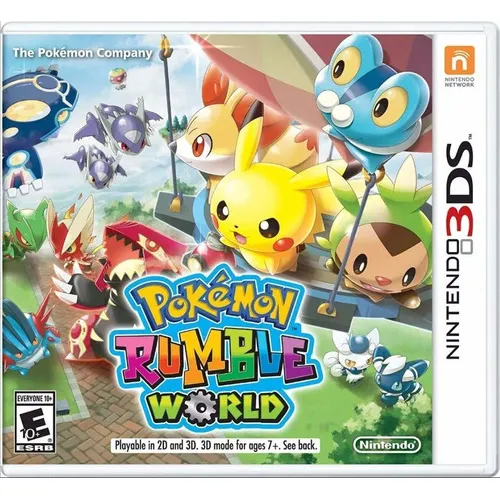 Pokemon Rumble World 3ds Midia Fisica Foto 1