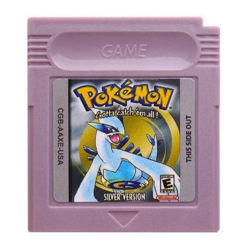 Pokemon Silver Versio Legendado Português Game Boy Color Gbc Foto 1