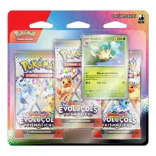 Pokémon Tcg Blister Triplo Evoluções Prismaticas Foto  mini 1