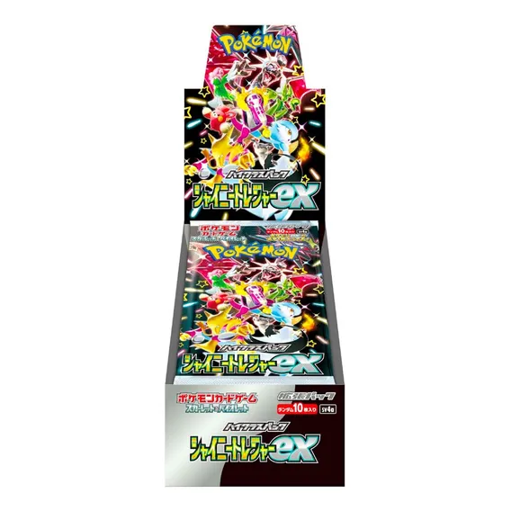 Pokémon Tcg Booster Box Shiny Treasures Ex idioma japonês Shiny Treasures Ex Booster Box Foto 1