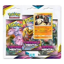 Pokémon Tcg Triple Pack Sm11 Sintonia Mental Stakataka Foto mini 1