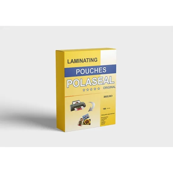 Polaseal A4 220x307 0.10 Prolam - Pt C/ 100 Un Foto 1