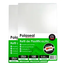 Polaseal Ofício 2 Para Plastificação 222x336x0,05mm 200un Foto mini 1