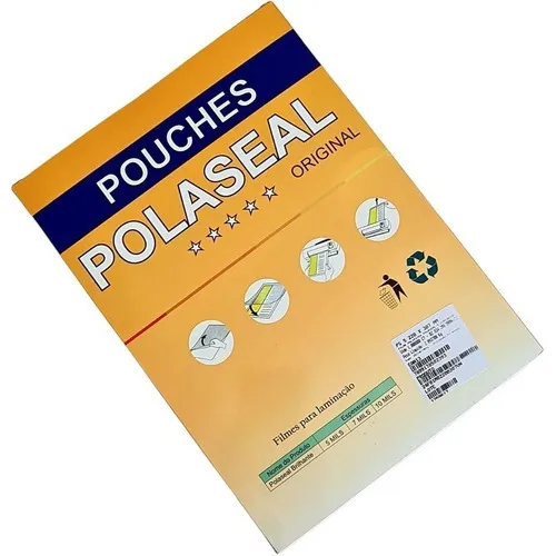 Polaseal Plástico A4 220x307x0,05 Mm 100 Un 125 Micras Foto 1