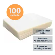 Polaseal Plástico Para Plastificação A3 303x426x0,05mm 100un Foto mini  3