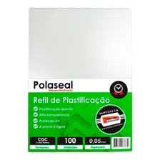 Polaseal Plástico Para Plastificação Cgc 110x170x0,05 100un Foto  mini 1