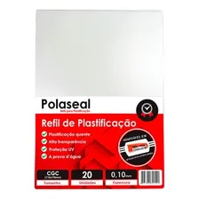 Polaseal Plástico Para Plastificação Cgc 110x170x0,10 20un Foto mini 2