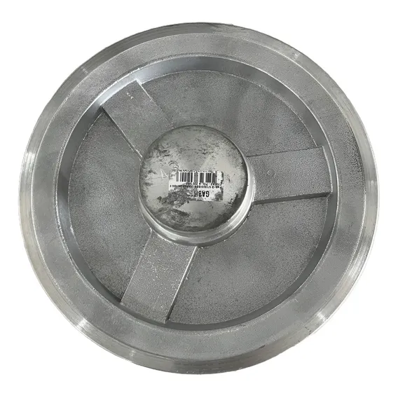 Polia Alumínio 220mm 3 Canais Tipo A - Mademil Gabitec 220a3 Foto 1