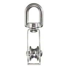Polia Roldana Moitão M25 Em Aço Inox Rede Pesca Espinhel Foto mini 3