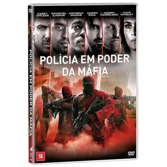 Polícia Em Poder Da Máfia - Dvd - Chiwetel Ejiofor - Novo Foto 1