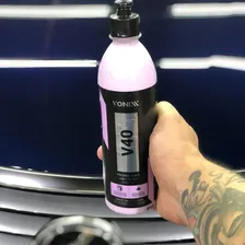 Polidor Corte Refino Lustro Protecao V40 Vonixx + Aplicador Massa de Polir Foto mini 3