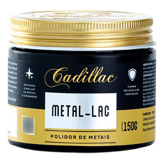 Polidor De Metais Cromados Metal-lac 150g Cadillac Foto 1