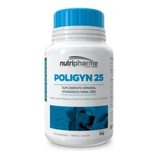 Poligyn 25 - 30 Comp Suplemento Cães - Nutripharme Foto  mini 1