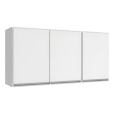 Poliman Móveis 12521 armário aéreo cozinha 3 portas evidence branco Foto  mini 1