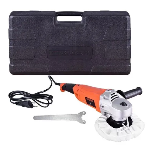 Politriz 1300w De 7 Polegadas Com Maleta Blackdecker Wp1500k 220V Foto 1