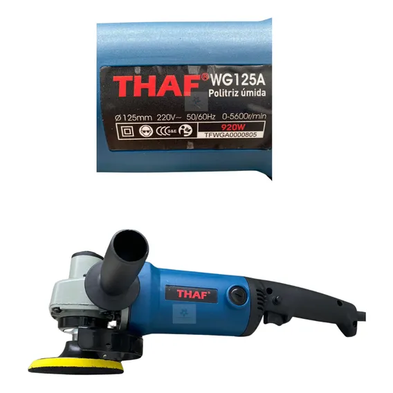Politriz Lixadeira A Úmida (água) Thaf 920w - 5600rpm - 220v Foto 1