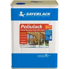 Poliulack Verniz MarÃtimo Brilhante 18l Sayerlack Cor Transparente Foto mini 2