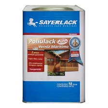 Poliulack Verniz MarÃtimo Brilhante 18l Sayerlack Cor Transparente Foto mini 1