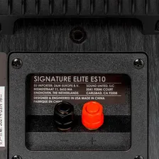 Polk Audio Signature Elite Es10 Par Caixas Bookshelf Preto Foto mini 4