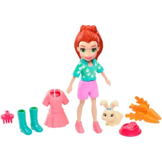 Polly Pocket Lila Com Bichinho - Mattel Foto 1