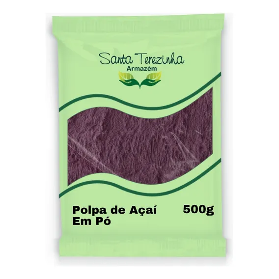 Polpa De Açaí Em Pó 500g Foto 1