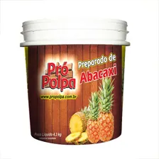 Polpa Pr贸 Polpa Abacaxi 4,3kg Foto mini 1