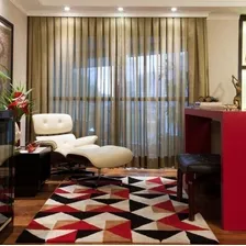Poltrona Charles Eames Com Puff Eco couro Foto mini 2