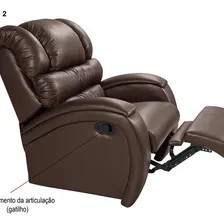 Poltrona Do Papai Reclinável Imperial Império Hgwt Foto mini 4