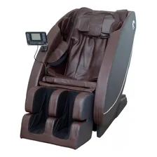 Poltrona Massageadora Do Papai 3d Gravidade Zero Aquecimento Cor Marrom Foto  mini 1