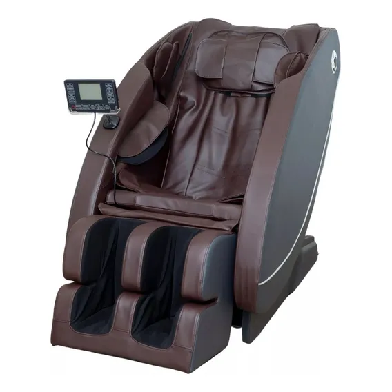 Poltrona Massageadora Do Papai 3d Gravidade Zero Aquecimento Cor Marrom Foto 1