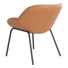 Poltrona Oslo Estofada Quatro Patas Em Ferro Wt Foto mini  2