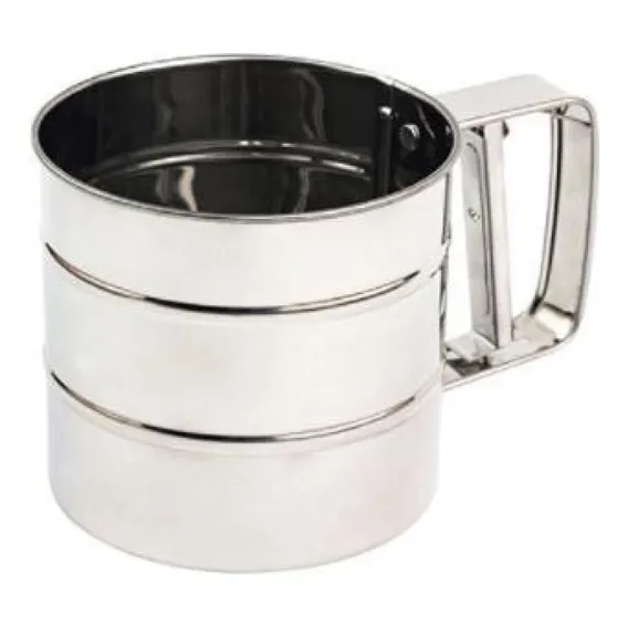 Polvilhador Peneira Inox Foto 1
