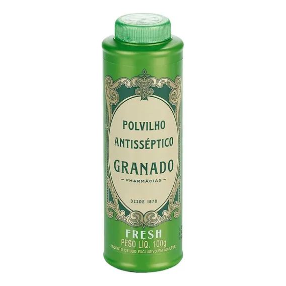 Polvilho Antisséptico Fresh 100g Granado Foto 1