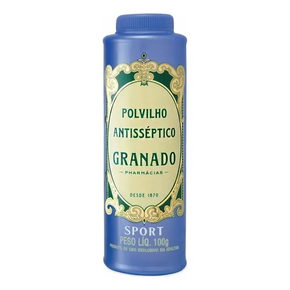 Polvilho Antisséptico Sport 100g Granado Foto 1