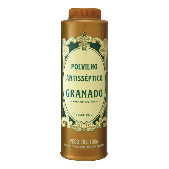 Polvilho Antisséptico Tradicional 100g Granado Foto 1