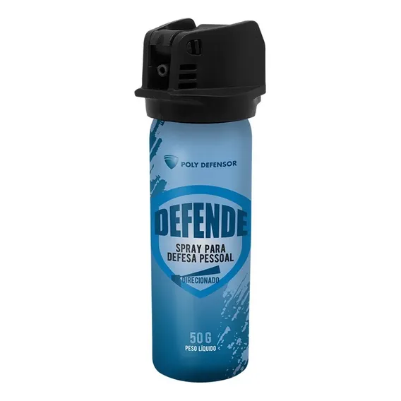 Poly Defesor Spray Defesa Pessoal Jato Direcionado até 4 metros 50g Gengibre Foto 1