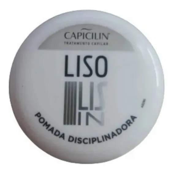 Pomada Alisadora Capicilin Lis In Efeito Liso 50g Foto 1