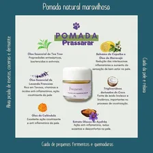 Pomada Cicatrizante Natural Vegana Prassarar Biokinder 25g Foto mini 4