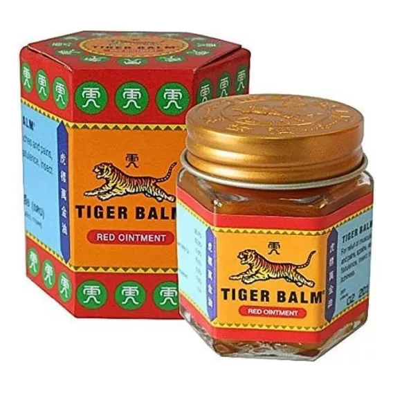 Pomada Do Tigre Tiger Balm Vermelho 19g 100% Foto 1