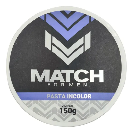 Pomada Incolor 150g Fixador E Modelador Capilar Match 4men Foto 1