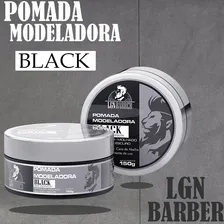 Pomada Modeladora Black 150g- Lgn Barber Foto mini 3