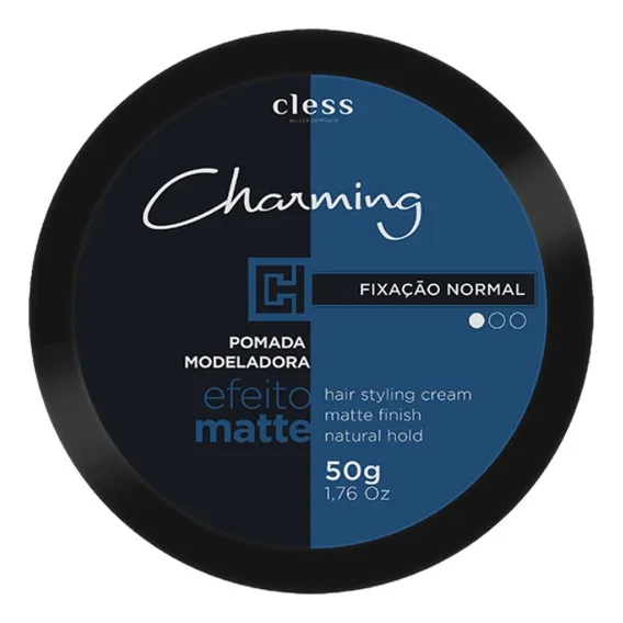 Pomada Modeladora Cless Charming Normal Efeito Matte Foto 1